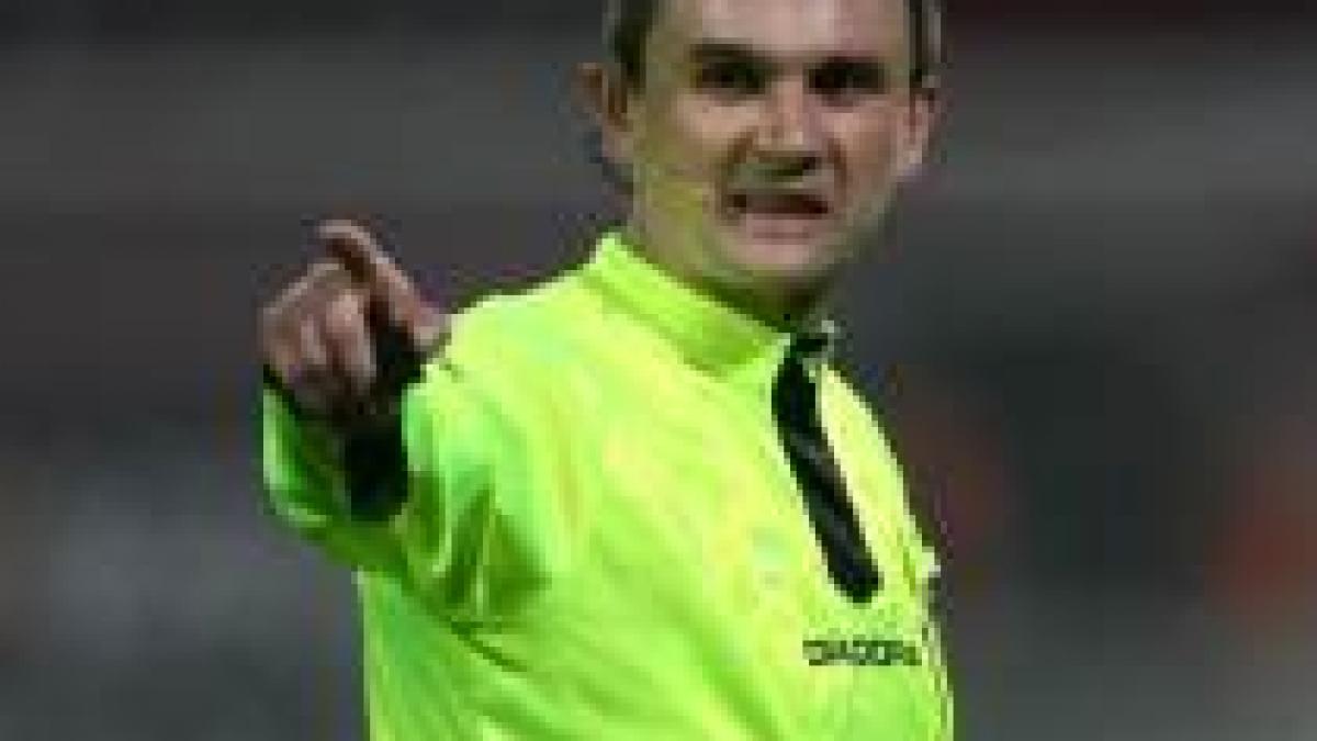 Cristian Balaj este cel mai bun arbitru al anului 