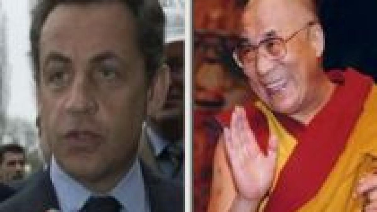 Întrevederea dintre Sarcozy şi Dalai Lama afectează relaţiille dintre China şi Franţa
