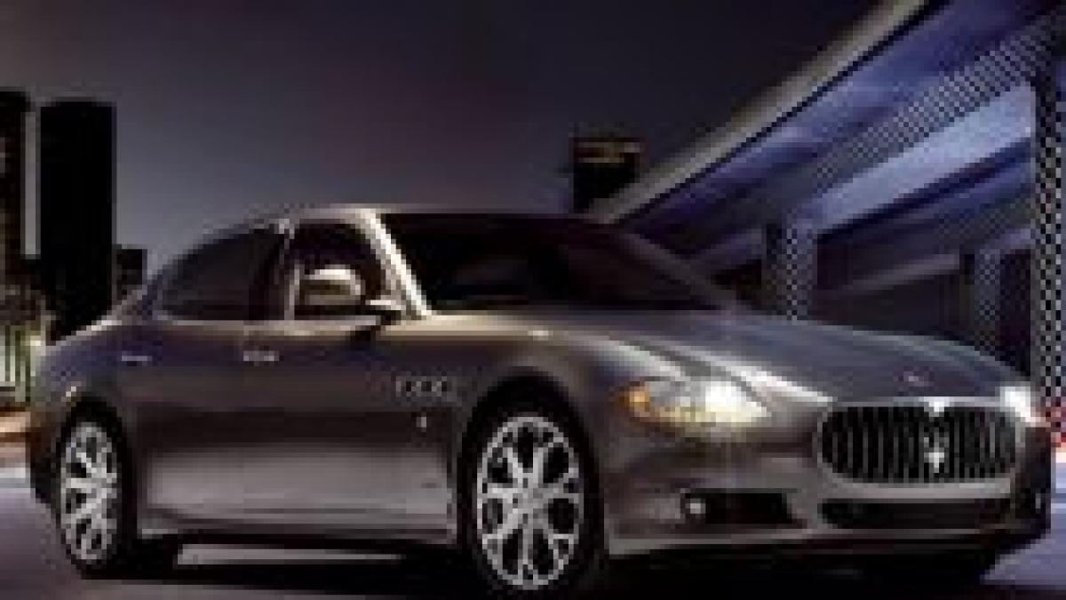 Promoţie unică în România: Un şofer gratis pentru fiecare Maserati Quattroporte achiziţionat
