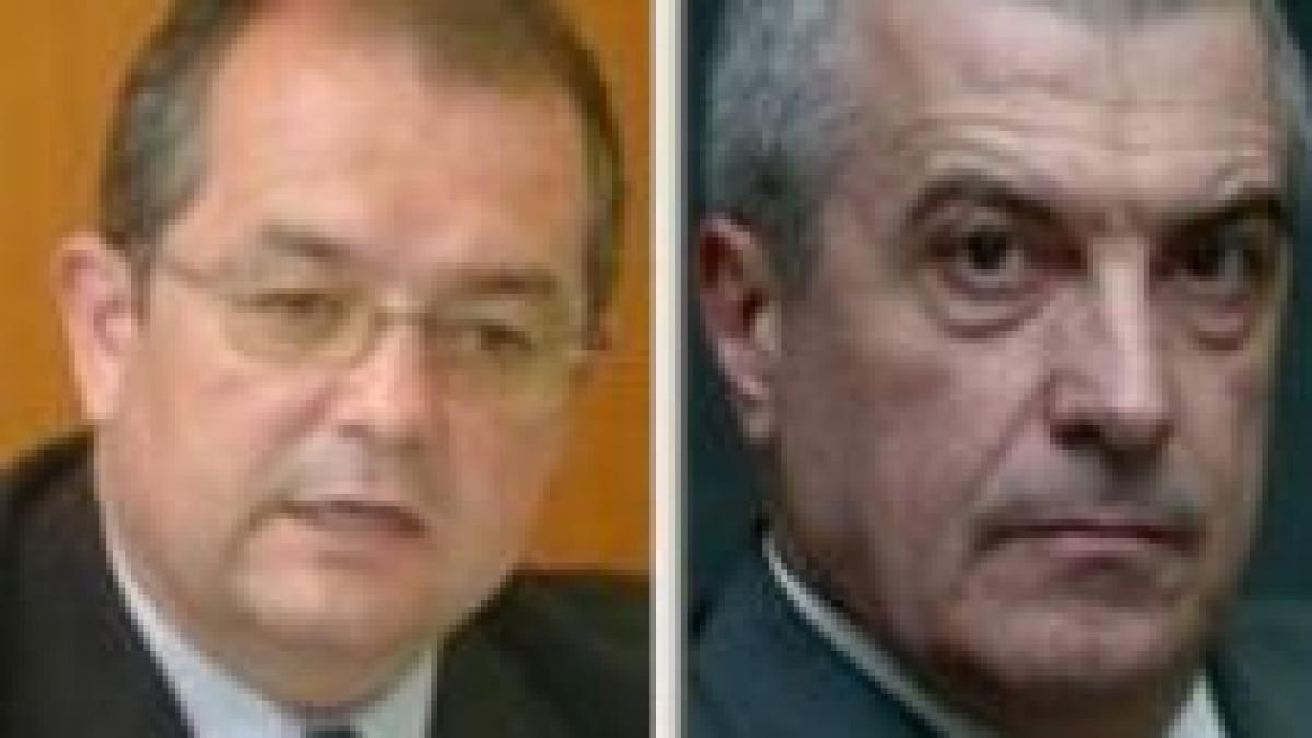 Boc: I-am dat întâlnire lui Tăriceanu şi nu m-a refuzat