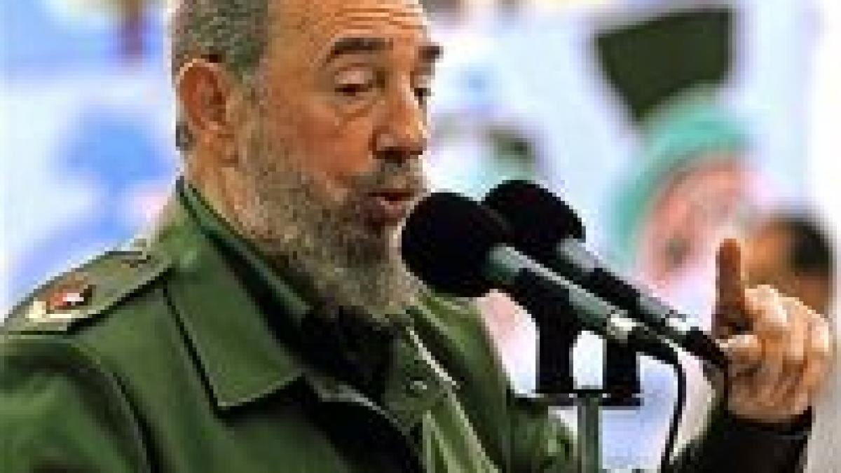 Fidel Castro: Cuba este deschisă discuţiilor cu Statele Unite