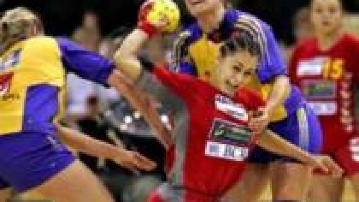 România - Franţa 30-25, la Campionatul European de handbal feminin