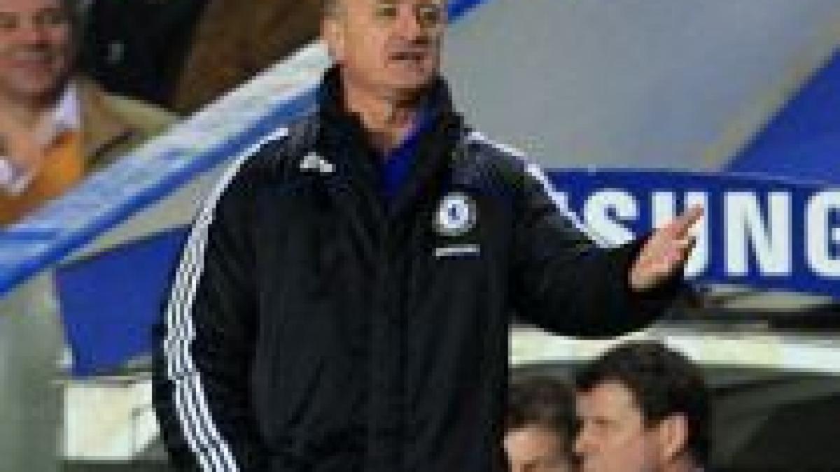 Scolari: Chelsea trebuie să aducă un atacant
