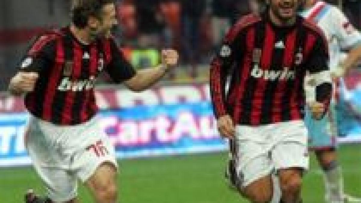 AC Milan - Catania 1-0. Pretendentele la titlu nu se lasă.Rezultate Serie A (VIDEO)
