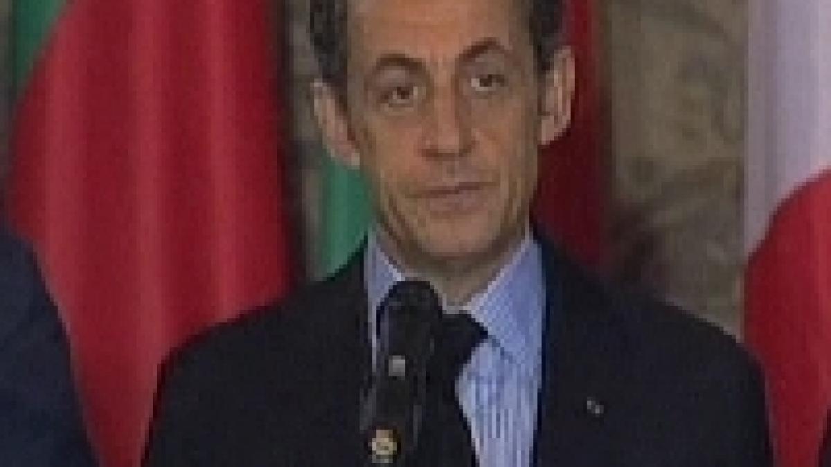 Sarkozy nu s-a înţeles cu liderii est-europeni cu privire la reducerea emisiilor de gaze cu efect de seră 