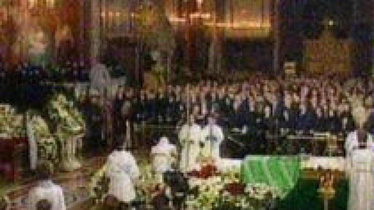 Patriarhul Rusiei, înmormântat la catedrala Epifaniei din Moscova