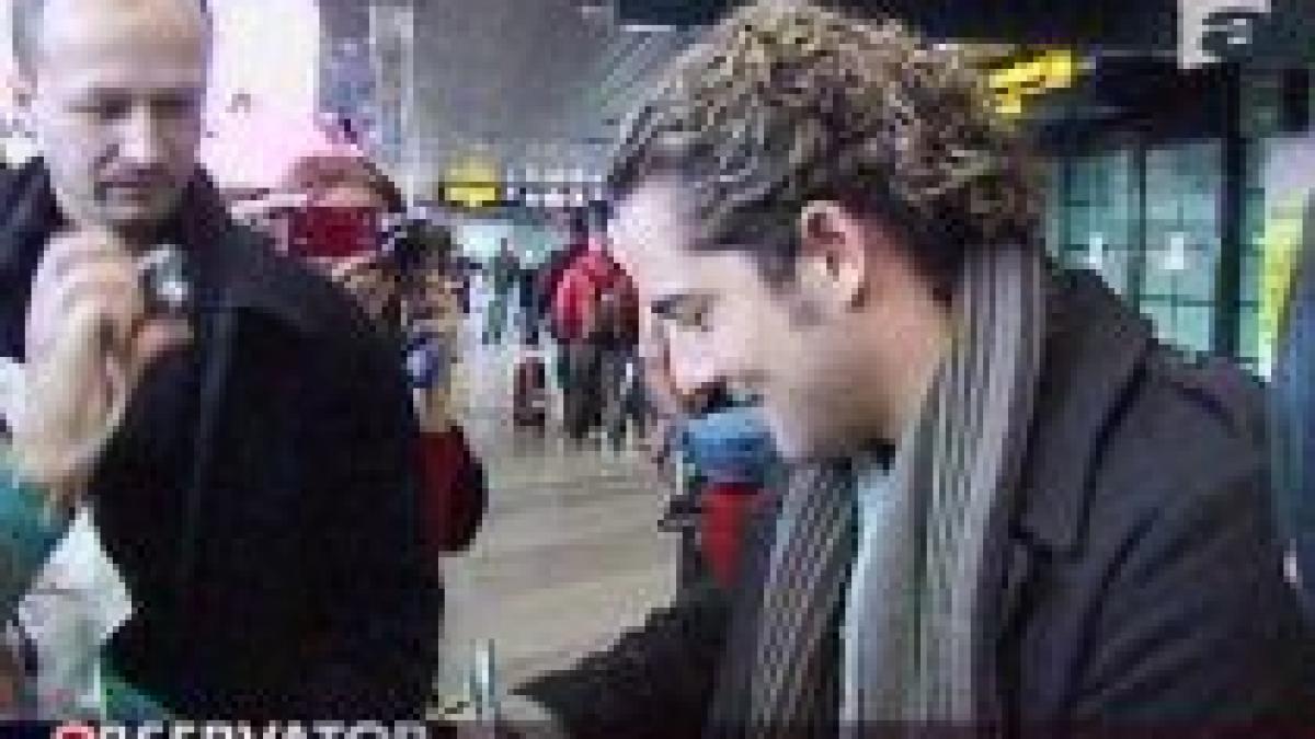 David Bisbal a ajuns în România. Artistul va concerta joi, la Sala Palatului
