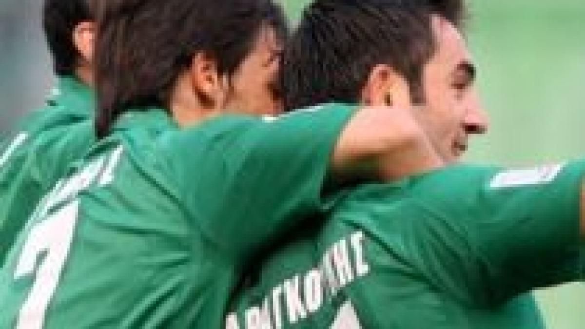 Panathinaikos profită de relaxarea Interului şi câştigă grupa B. Werder merge în UEFA