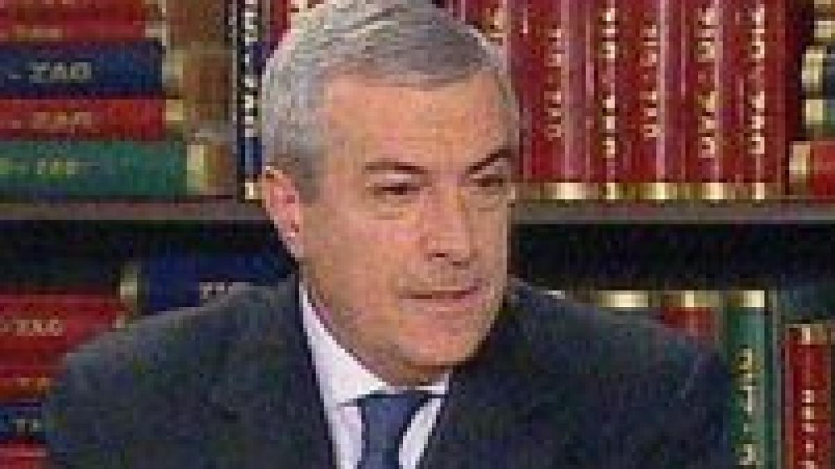 Călin Popescu Tăriceanu, liderul opoziţiei: PSD şi PD-L nu au o problemă de compatibilitate