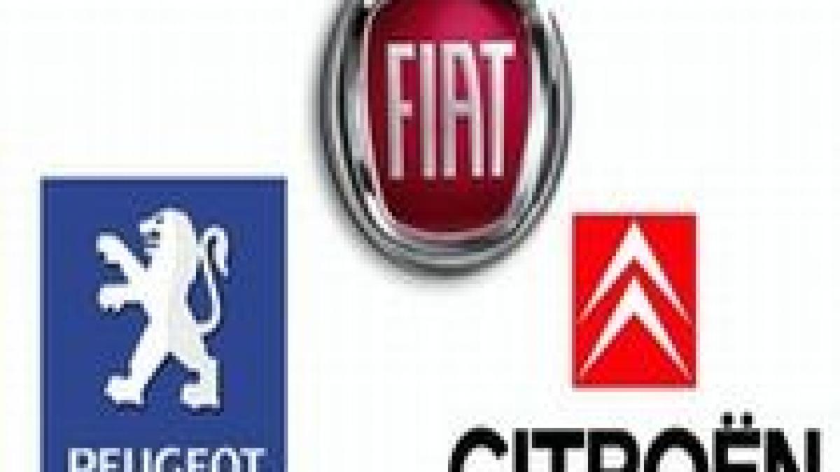 Fiat şi PSA/ Peugeot - Citroen, pe punctul de a fuziona pentru a depăşi criza financiară