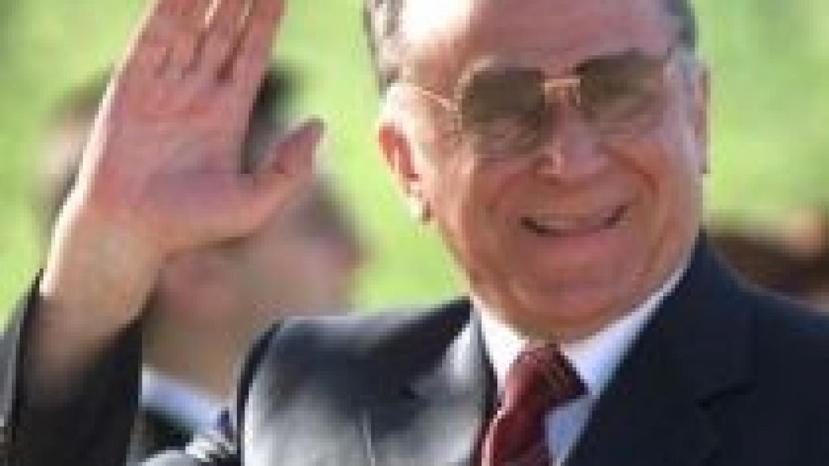 Iliescu: Coaliţia poate fi benefică, dacă Băsescu nu va fi un factor perturbator	

