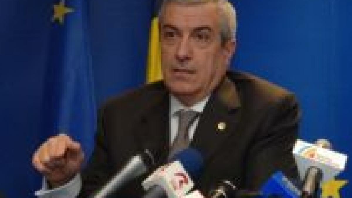 Tăriceanu: ?Băieţii din PD-L şi PSD ştiau de pe 1 decembrie cu cine vor bate palma. S-a urmărit refacerea FSN?

