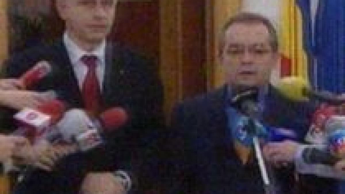 PSD şi PDL se întâlnesc marţi la Senat pentru a stabili structura noului guvern