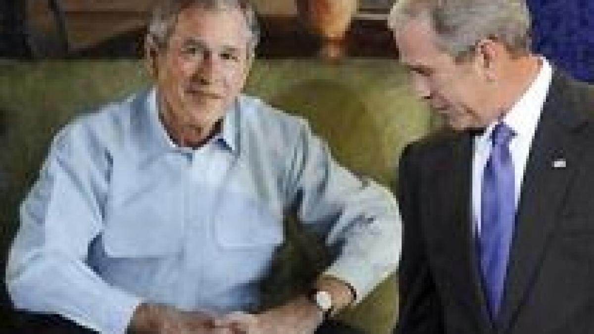 Portretul lui George W. Bush a fost expus la Galeria Naţională de Portrete din Washington