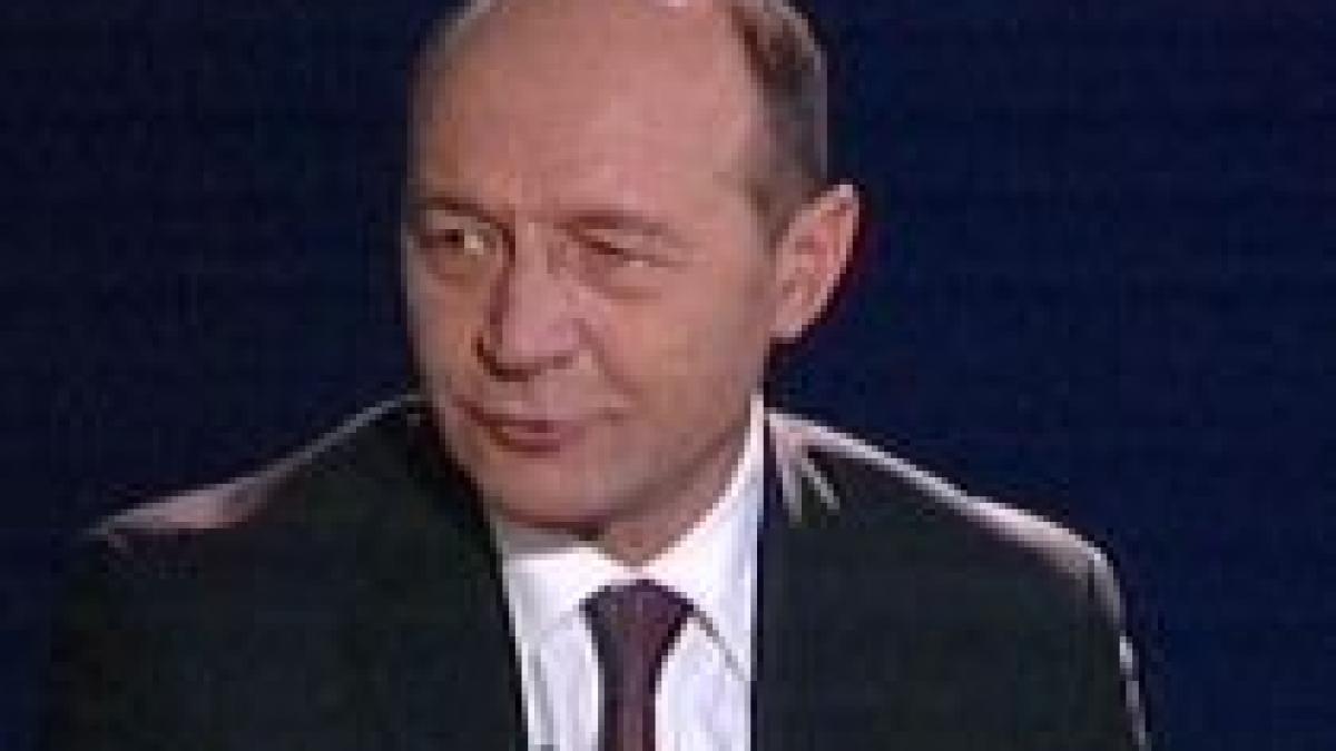 Băsescu: Am pierdut 80% din electorat pentru că am acceptat coaliţia PSD-PD-L