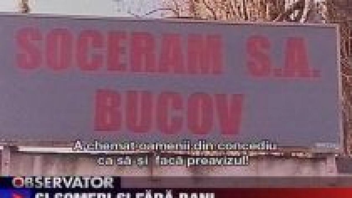 Angajaţii unei fabrici din Prahova au rămas fără slujbe şi nu au primit nici ultimul salariu