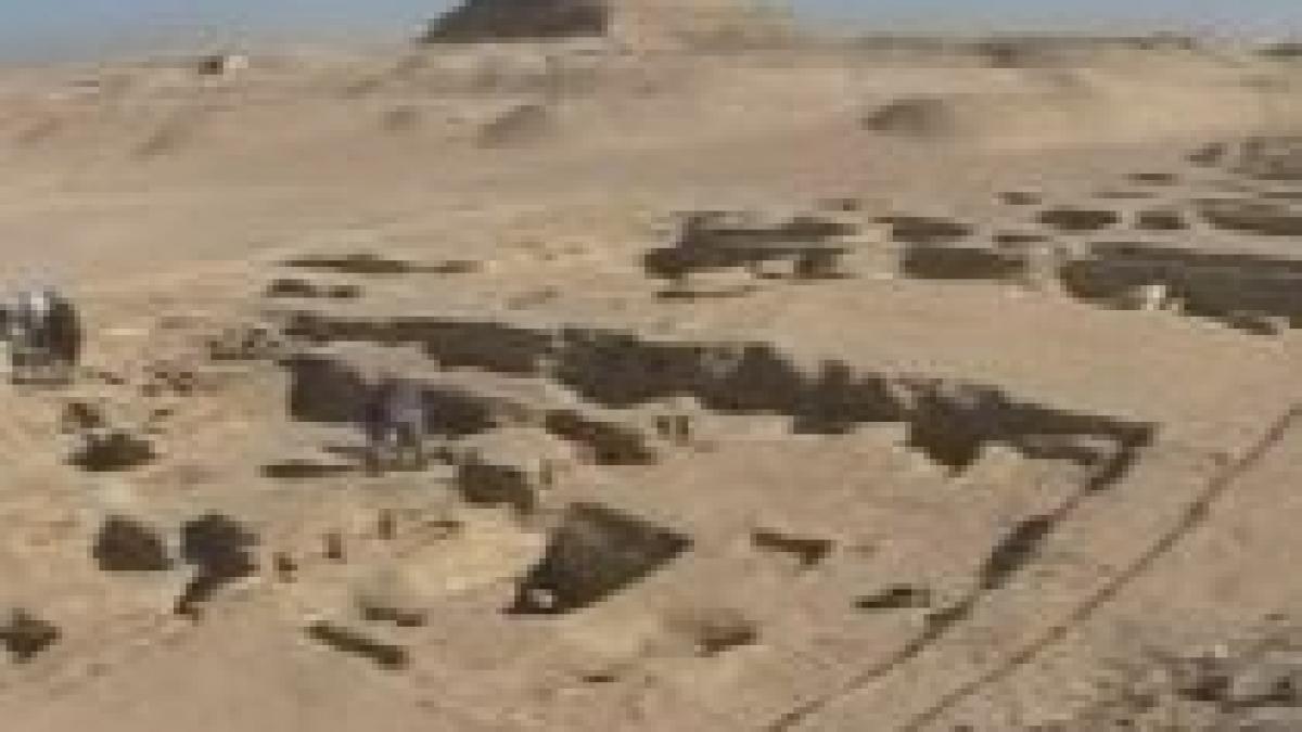 Egipt. Două morminte, vechi de 4.000 de ani, descoperite în apropiere de Cairo