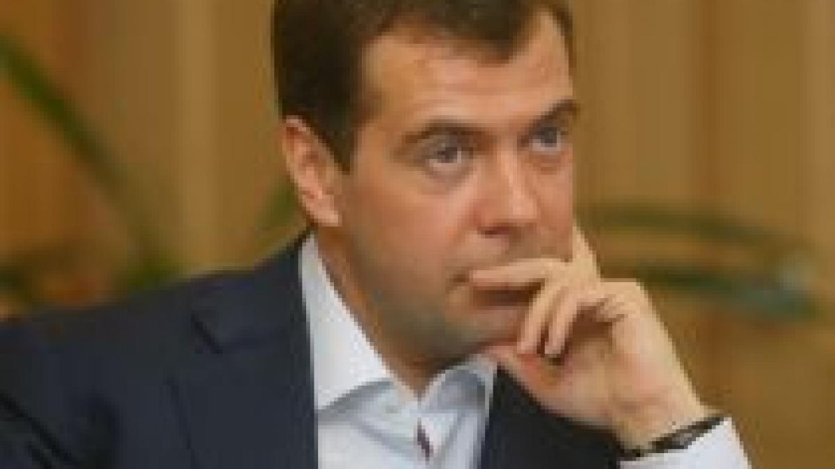 Medvedev ameninţă Ucraina cu represalii în războiului gazului

