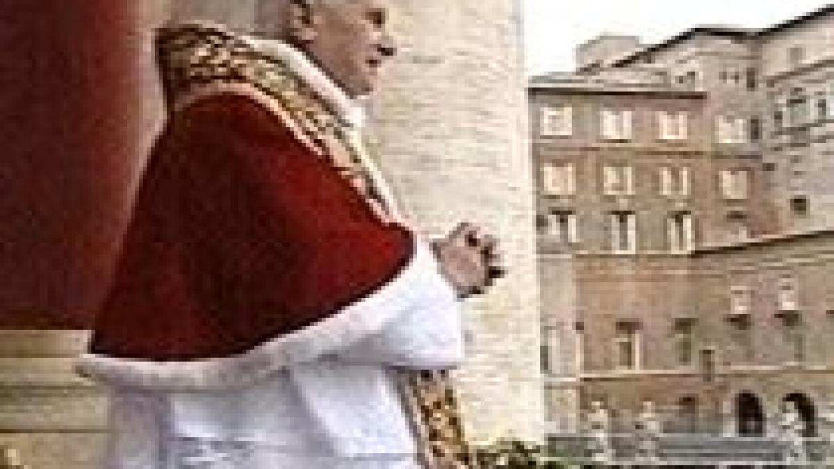 Papa Benedict al XVI-lea a rostit tradiţionala urare de Crăciun ?Urbi et Orbi?