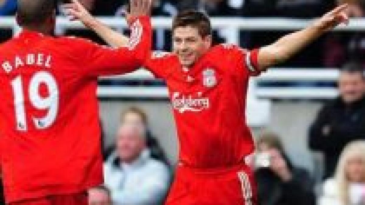 Newcastle -Liverpool 1-5. Dublă pentru Gerrard

