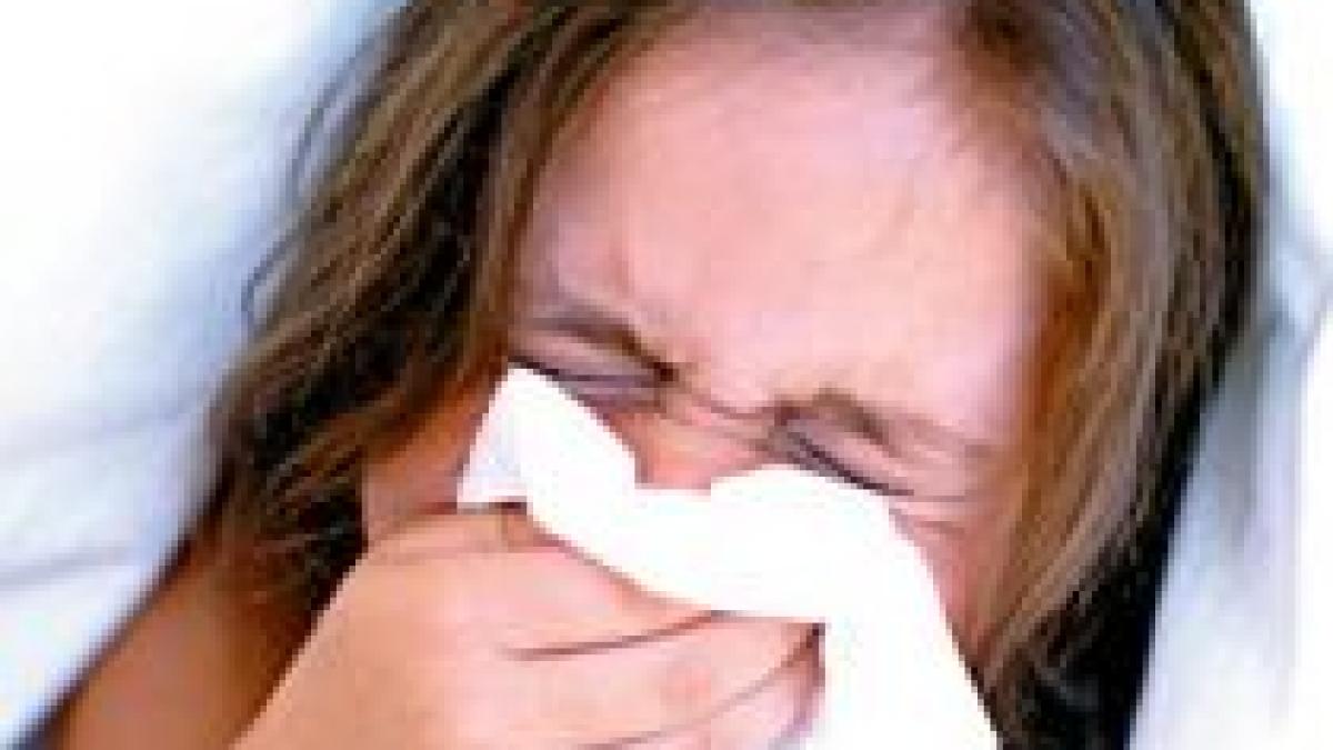 Atenţie la gripă! Numărul infecţiilor respiratorii a crescut cu 25% în ultima săptămână
