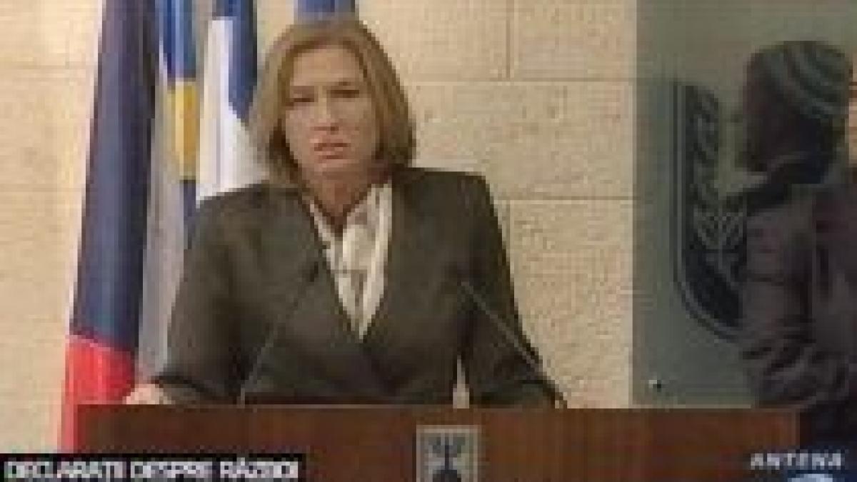 Ministrul israelian de Externe: Războiul împotriva Hamas, responsabilitatea guvernului faţă de cetăţeni