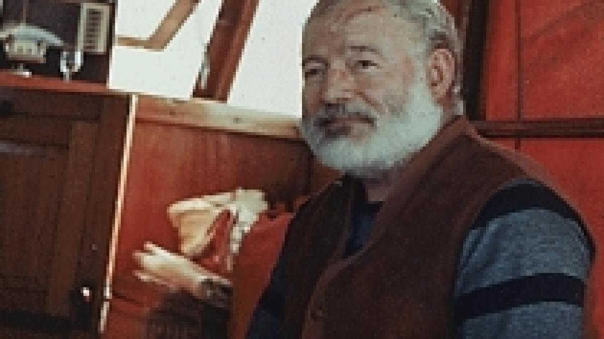 Documente ale scriitorului Ernest Hemingway, făcute publice în Cuba