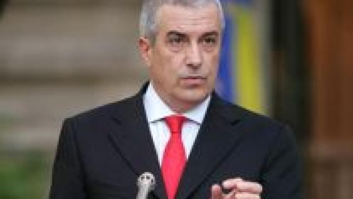 Tăriceanu: Guvernul Boc, ?Dorel? cu două mâini stângi