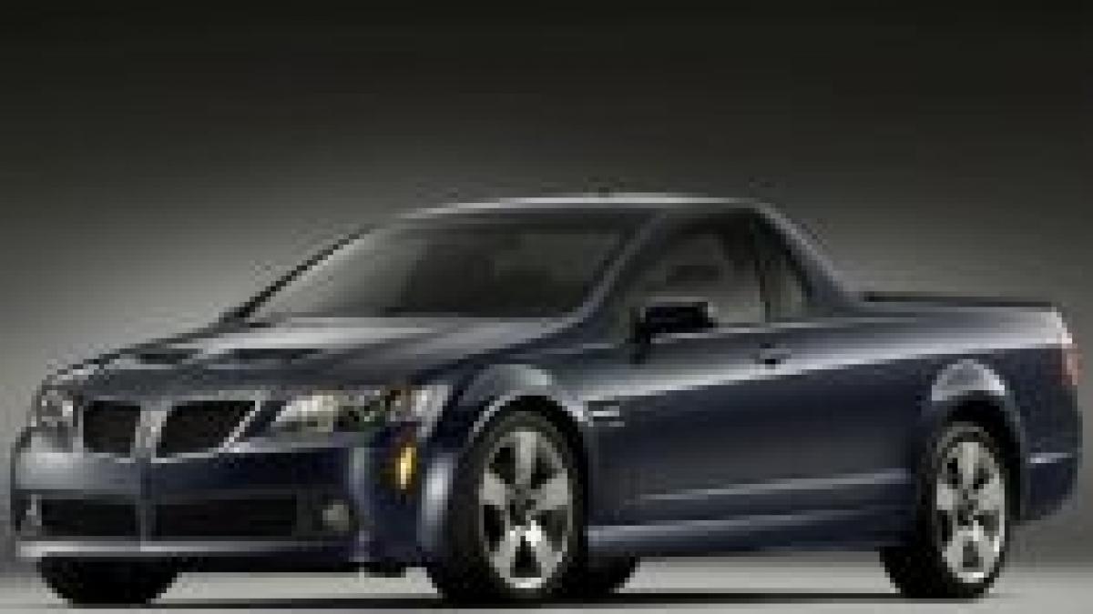 General Motors a oprit dezvoltarea viitorului El Camino, Pontiac G8 ST sport truck