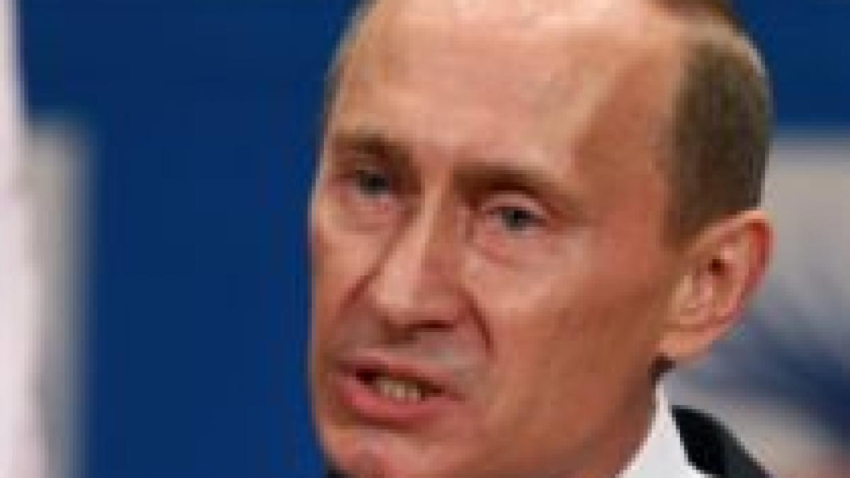 Vladimir Putin: Presa occidental&#227; e subiectivă în disputa gazelor dintre Rusia şi Ucraina