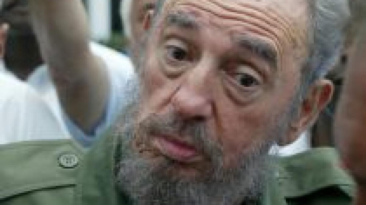 Hugo Chavez: Fidel Castro nu va mai fi văzut niciodată în public 

