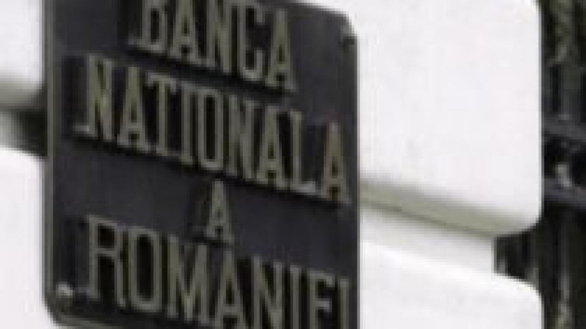 BNR va emite un regulament pentru minimizarea riscurilor cu care se confruntă băncile