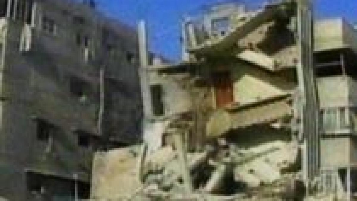 Oraşul Gaza, sub asediu. Armata israeliană a bombardat trei cartiere