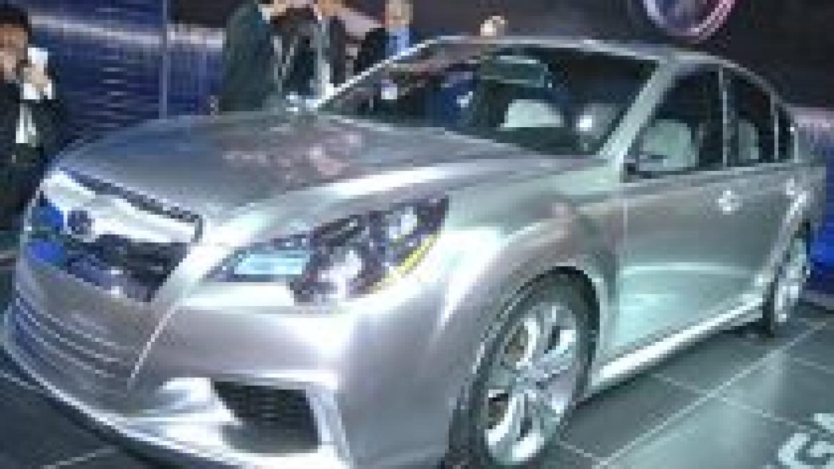 Subaru Legacy Concept, prezentat în premieră mondială la Detroit (FOTO&VIDEO)