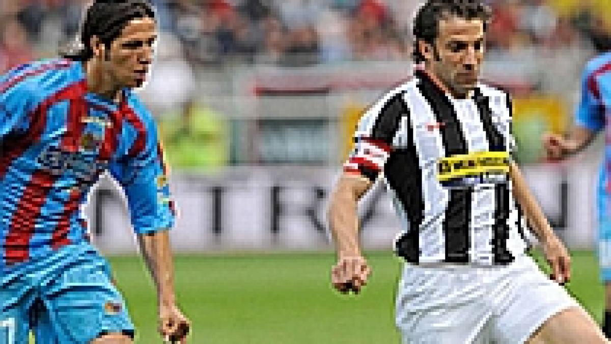 Dică a fost căpitan la Catania în Cupa Italiei, dar Juventus s-a impus cu 3-0 (VIDEO)