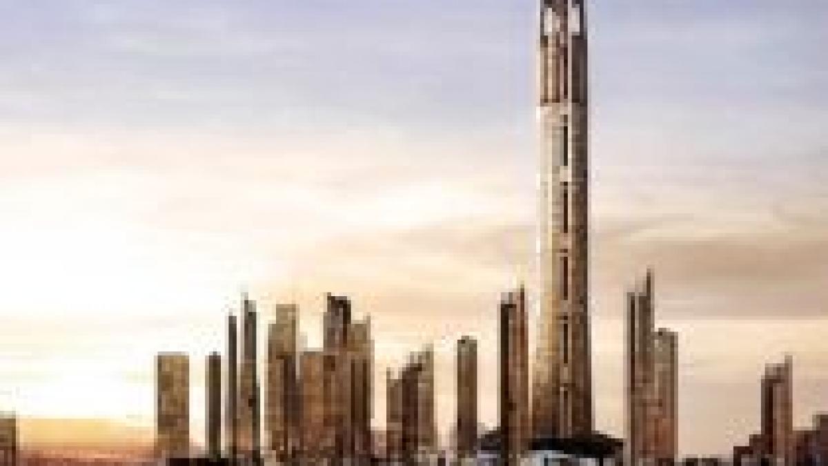 Dubai: Construcţia la clădirea de 1 km înălţime se opreşte din cauza crizei

