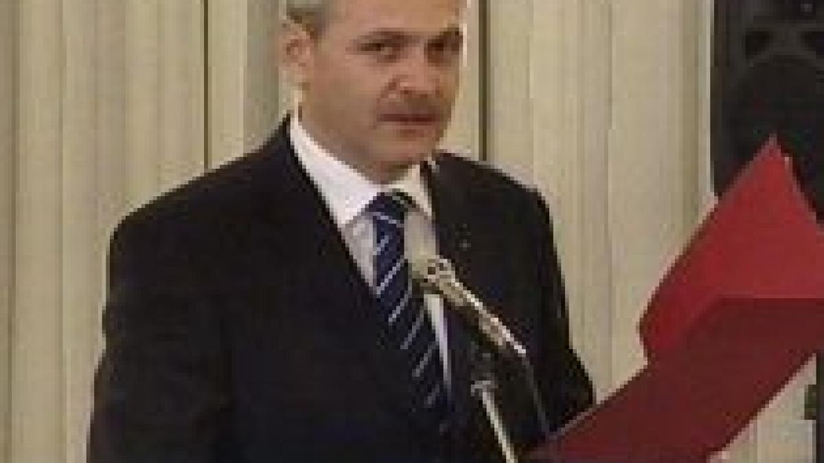 Liviu Dragnea a fost învestit în funcţia de ministru al Administraţiei şi Internelor (VIDEO)