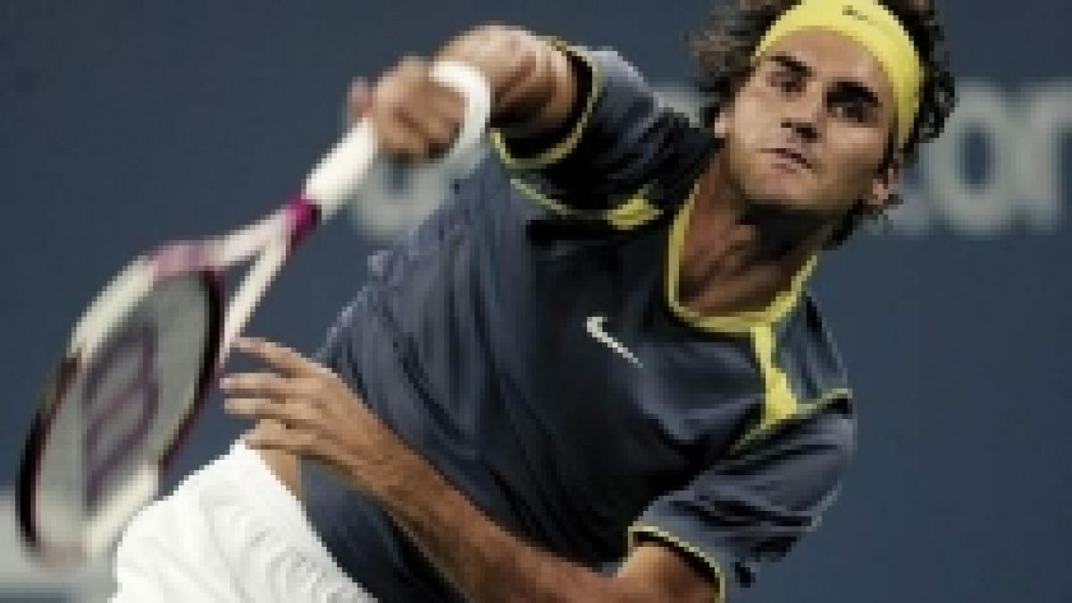 Australian Open: Finala din turul trei, câştigată de Roger Federer în faţa lui Marat Safin