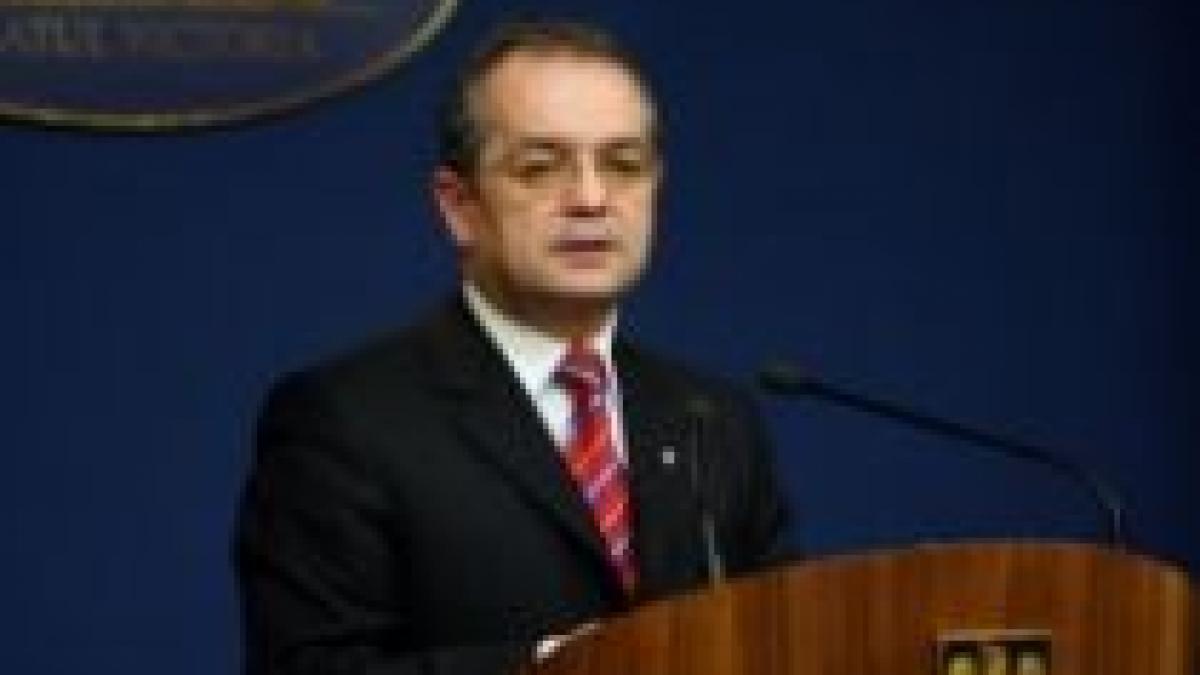 Emil Boc: Măsurile anticriză vor fi centrate pe dezvoltarea economică