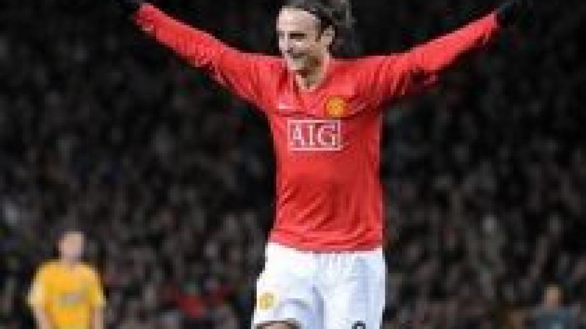 Manchester United elimină Tottenham din Cupa Angliei, cu Berbatov marcator decisiv