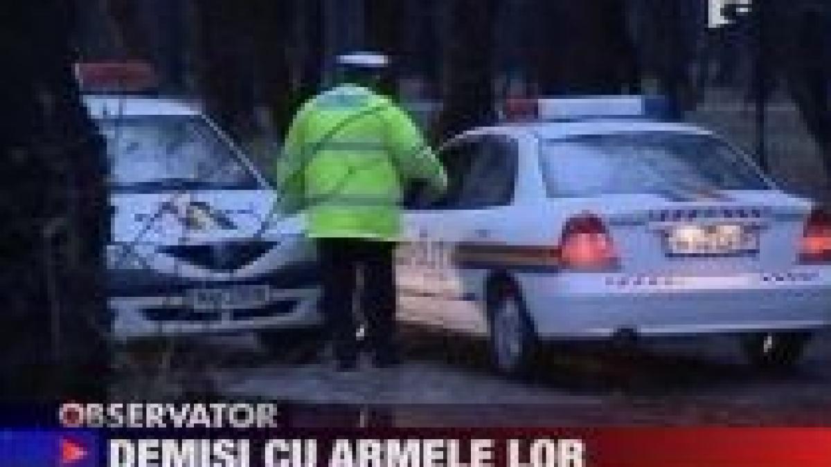 100 de persoane au fost audiate în cazul furtului de arme de la Ciorogârla 