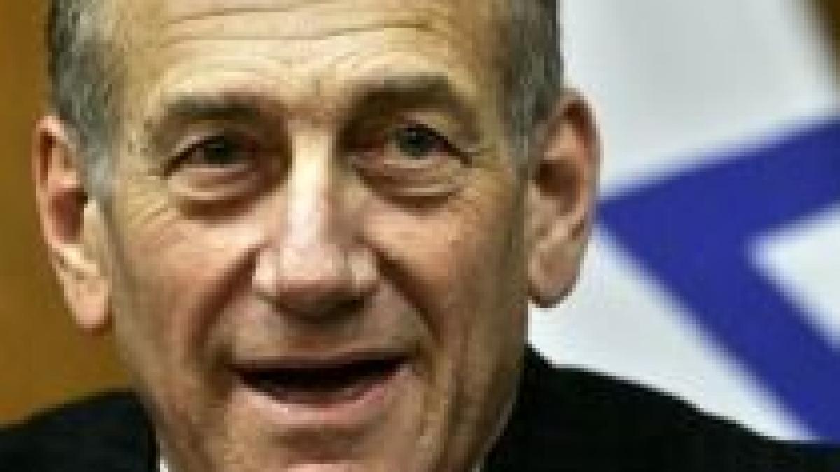 Ehud Olmert: Israelul va răspunde ?disproporţionat? atacurilor din Gaza