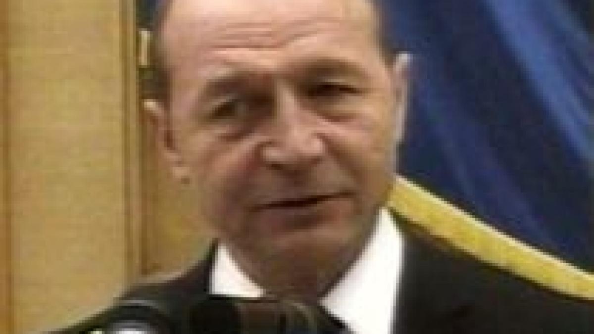 Băsescu: România nu acceptă ideea de autonomie teritorială (VIDEO)