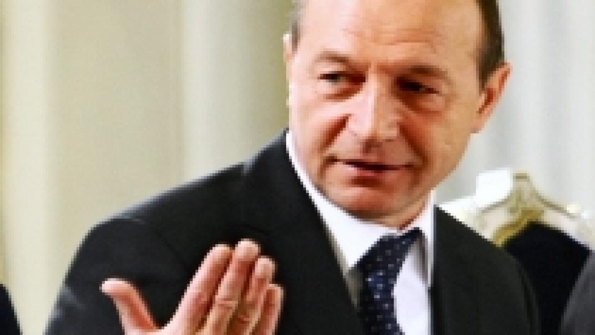 Băsescu: Băncile străine să fie responsabile şi să finanţeze băncile româneşti