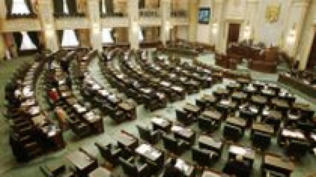 Senatorii şi-au votat buget redus cu 25 milioane lei