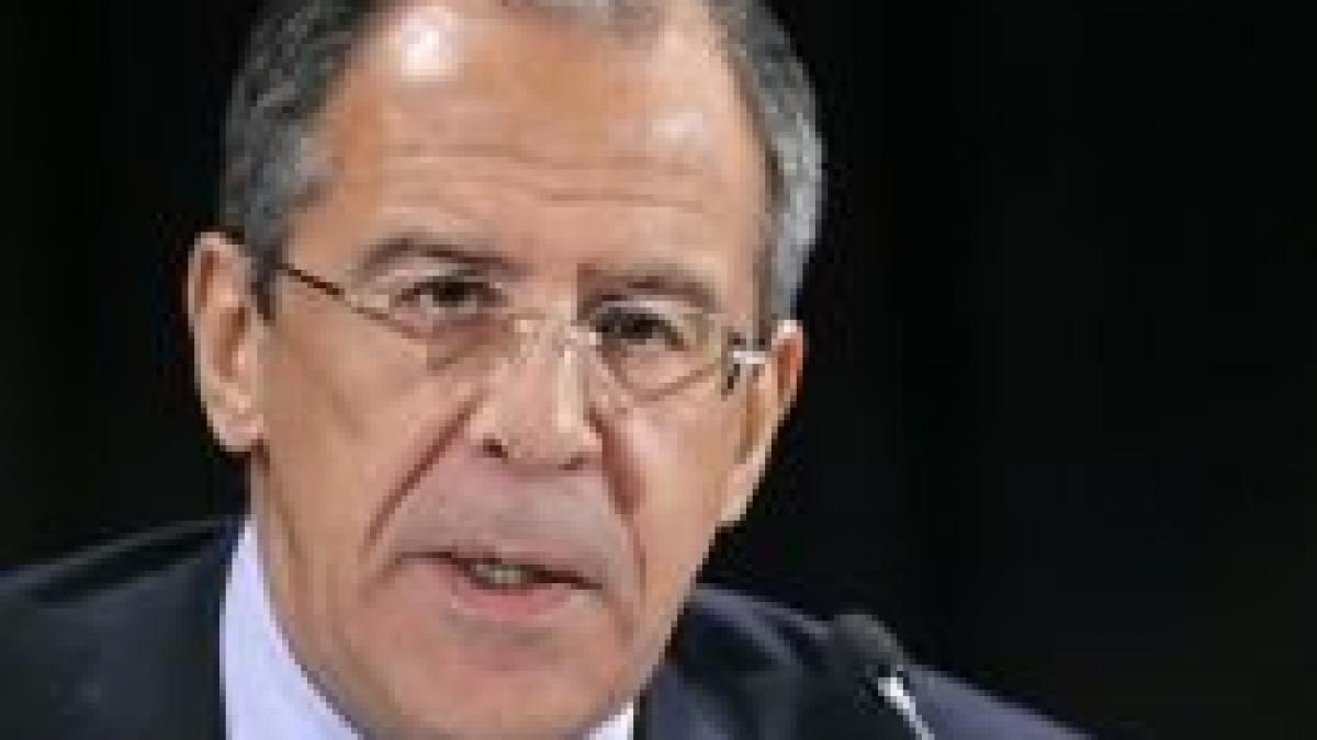 Lavrov: Rusia e dispusă să îşi reducă arsenalul de rachete nucleare