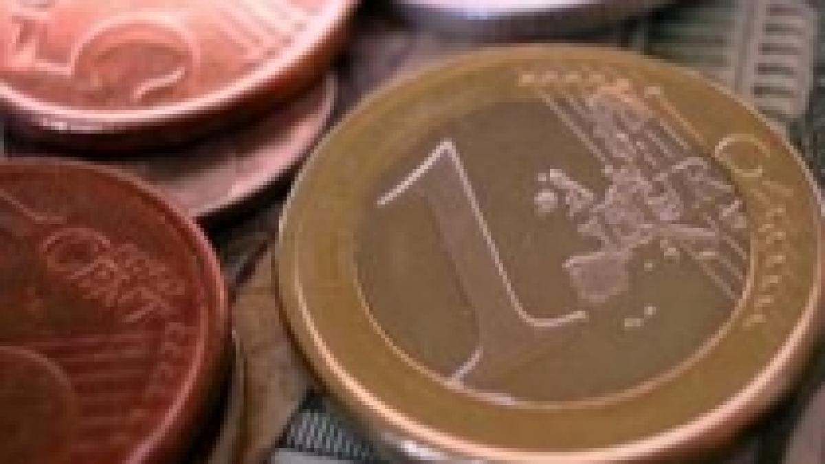 Leul continuă să aibă o evoluţie negativă. Euro s-a apreciat pentru a patra oară consecutiv