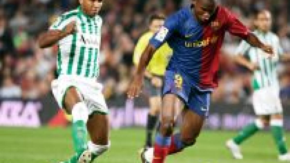 Barcelona-Betis Sevilla 2-2. Liderii la zi au obţinut un egal cadou (VIDEO)

