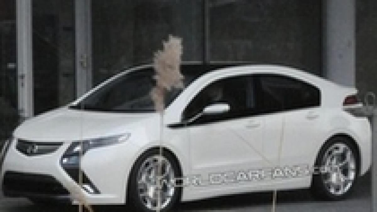 Opel Ampera, fotografii în premieră cu hibridul european ce va debuta la Geneva