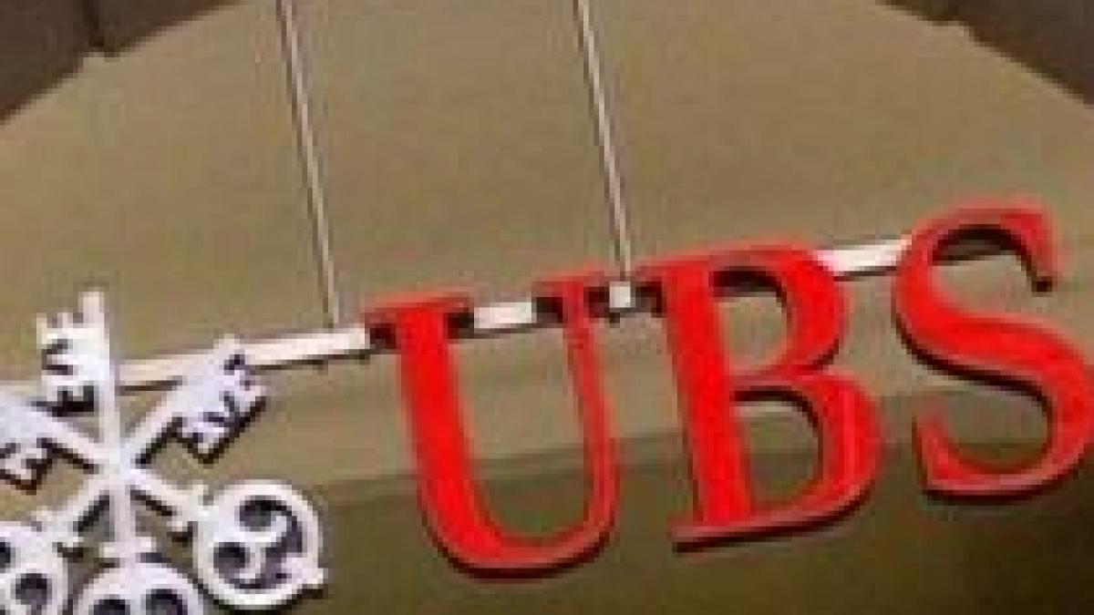 Banca elveţiană UBS a acceptat să transmită Statelor Unite date despre sute de conturi secrete